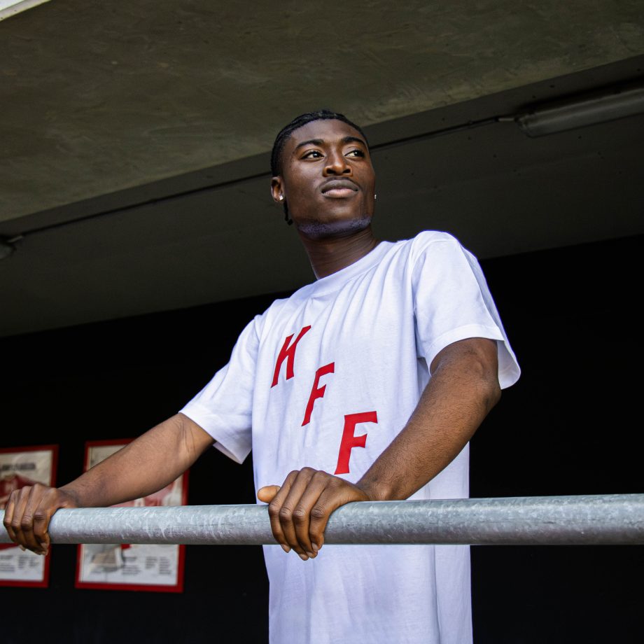 Oversized T-shirt vit KFF