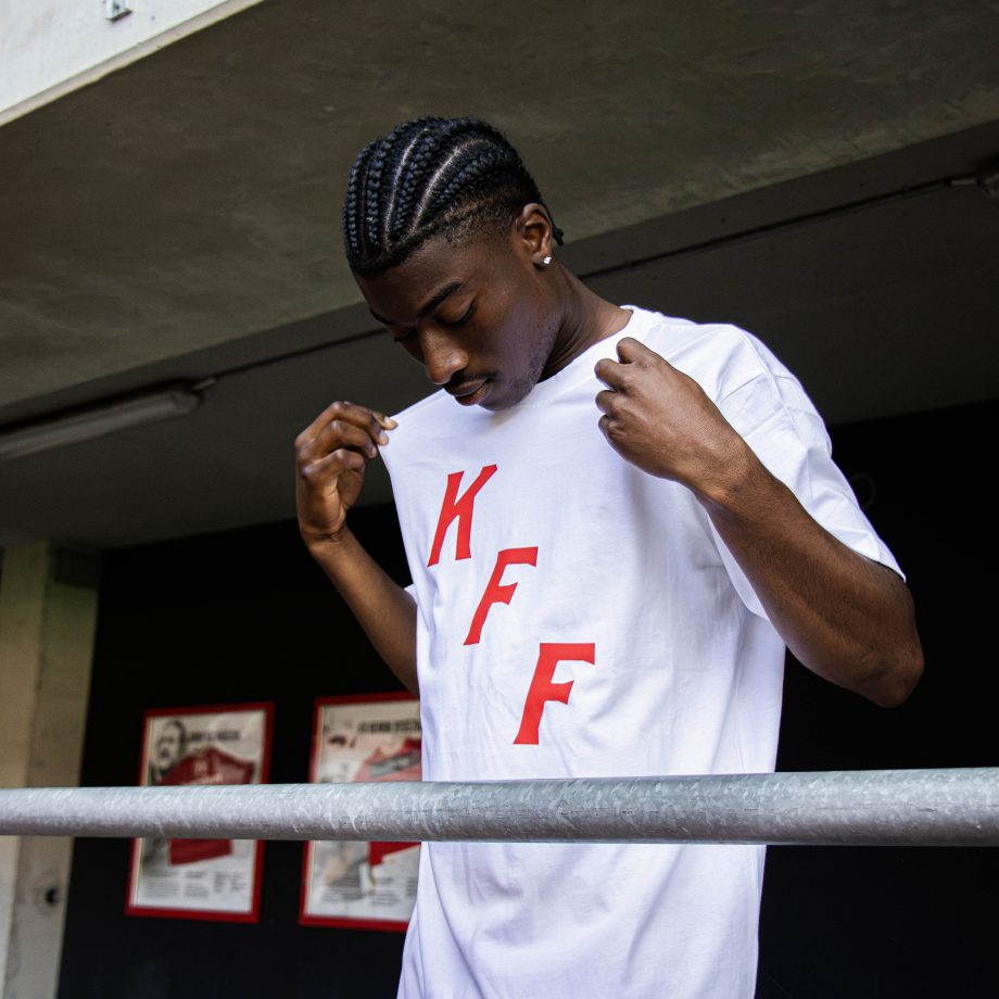 Oversized T-shirt vit KFF
