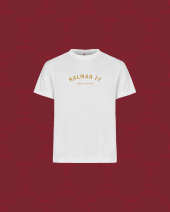 Vit T-Shirt – Kalmar FF Småland/Sweden