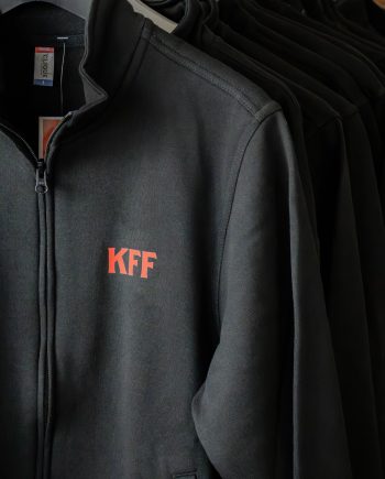 Cardigan svart KFF