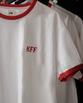 T-shirt vit/röd KFF